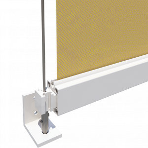 Screen-Markise Micro 1060 Detail TuchfÃ¼hrung Seil